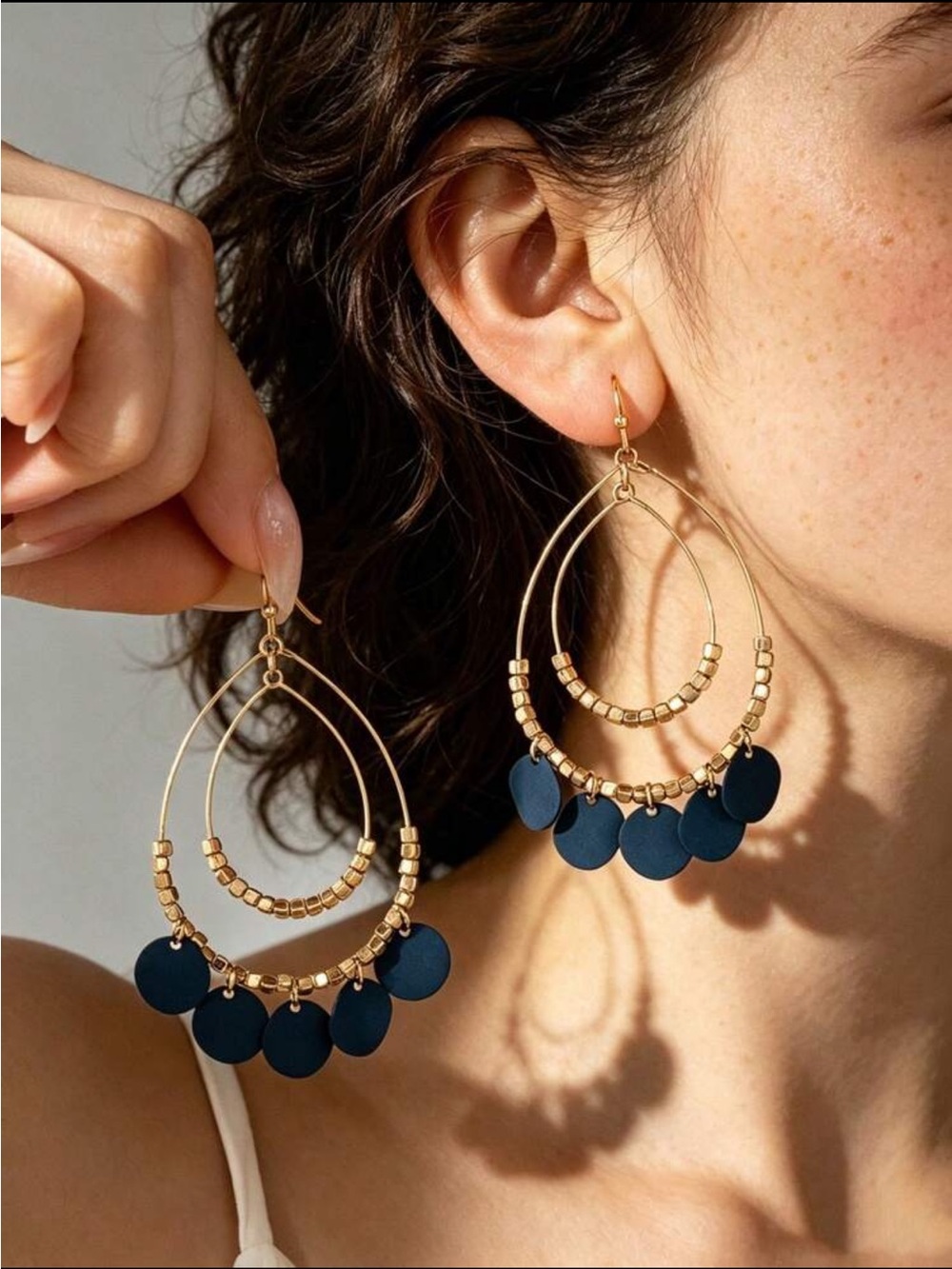 🫐 Blue Dangle Earrings 🫐